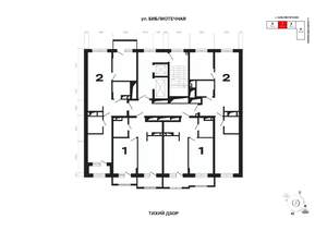 2-к квартира, вторичка, 63м2, 8/25 этаж