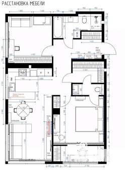 2-к квартира, вторичка, 85м2, 13/15 этаж