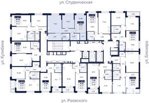 2-к квартира, вторичка, 64м2, 3/25 этаж
