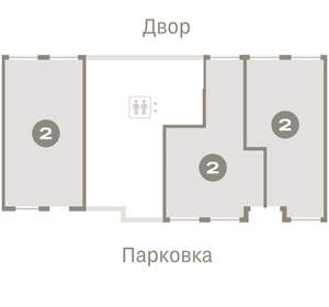 2-к квартира, вторичка, 91м2, 1/9 этаж