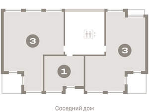 3-к квартира, вторичка, 99м2, 9/16 этаж