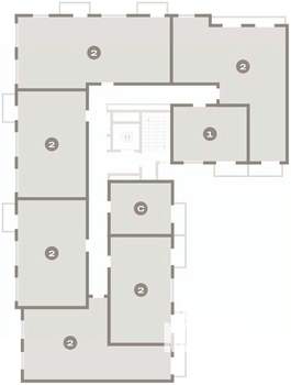 2-к квартира, вторичка, 82м2, 7/9 этаж