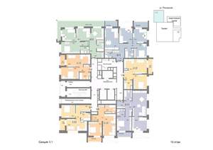 1-к квартира, вторичка, 44м2, 19/25 этаж