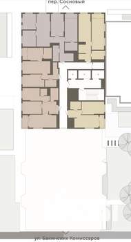 1-к квартира, вторичка, 54м2, 19/23 этаж