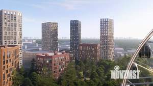 3-к квартира, строящийся дом, 77м2, 20/30 этаж