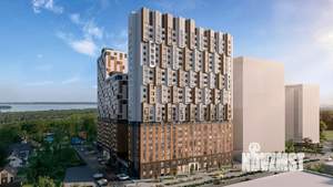 2-к квартира, строящийся дом, 42м2, 15/24 этаж