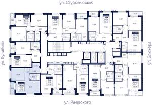 1-к квартира, вторичка, 45м2, 6/25 этаж