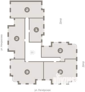 2-к квартира, вторичка, 82м2, 8/9 этаж