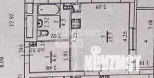 Студия квартира, вторичка, 25м2, 2/12 этаж