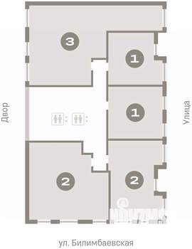 2-к квартира, вторичка, 84м2, 6/16 этаж