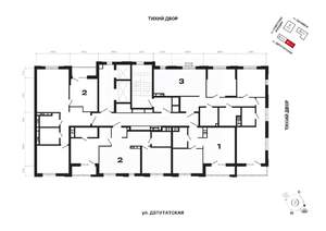 2-к квартира, вторичка, 71м2, 4/11 этаж