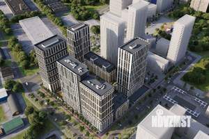 2-к квартира, строящийся дом, 62м2, 6/8 этаж