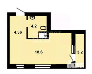 1-к квартира, вторичка, 31м2, 5/32 этаж