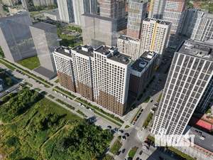 1-к квартира, строящийся дом, 45м2, 24/25 этаж