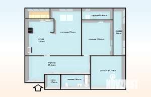 3-к квартира, вторичка, 96м2, 23/28 этаж