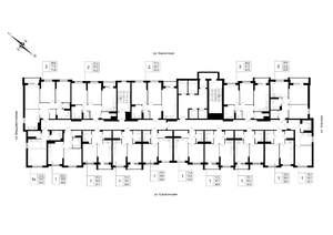 1-к квартира, вторичка, 39м2, 23/24 этаж