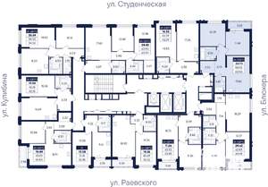 2-к квартира, вторичка, 61м2, 3/25 этаж