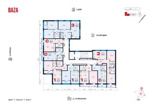 2-к квартира, вторичка, 57м2, 7/7 этаж