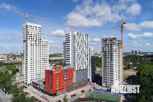 2-к квартира, строящийся дом, 64м2, 27/31 этаж