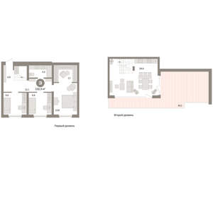 3-к квартира, вторичка, 132м2, 7/24 этаж