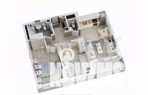 2-к квартира, вторичка, 60м2, 21/32 этаж