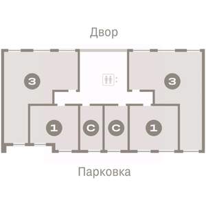 3-к квартира, вторичка, 85м2, 3/8 этаж