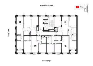 3-к квартира, вторичка, 85м2, 12/25 этаж