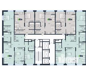 1-к квартира, вторичка, 50м2, 10/30 этаж