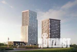 2-к квартира, строящийся дом, 30м2, 5/25 этаж