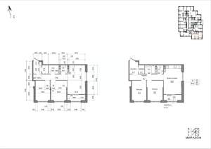 2-к квартира, вторичка, 65м2, 18/26 этаж