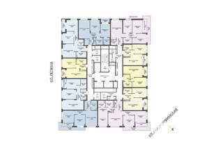 1-к квартира, вторичка, 44м2, 6/12 этаж