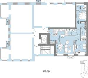 3-к квартира, вторичка, 82м2, 4/7 этаж