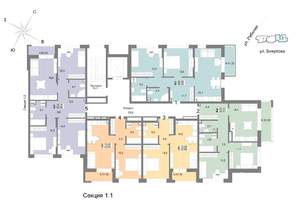 3-к квартира, строящийся дом, 81м2, 6/25 этаж