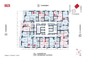 2-к квартира, вторичка, 62м2, 2/29 этаж