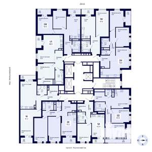 2-к квартира, вторичка, 65м2, 5/18 этаж