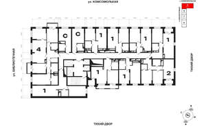 2-к квартира, вторичка, 59м2, 10/25 этаж