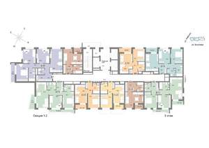 3-к квартира, строящийся дом, 88м2, 3/25 этаж