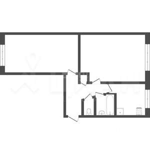 2-к квартира, вторичка, 48м2, 11/12 этаж