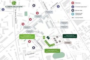 2-к квартира, вторичка, 61м2, 3/25 этаж