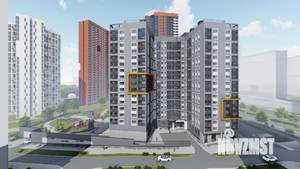 2-к квартира, вторичка, 59м2, 2/17 этаж