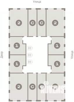 Студия квартира, вторичка, 33м2, 10/25 этаж