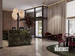 2-к квартира, строящийся дом, 75м2, 27/31 этаж