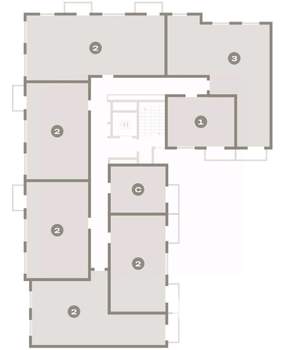 2-к квартира, вторичка, 85м2, 4/9 этаж