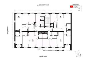 2-к квартира, вторичка, 60м2, 10/25 этаж