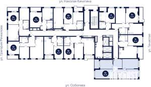 3-к квартира, вторичка, 75м2, 8/24 этаж