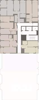 1-к квартира, строящийся дом, 54м2, 21/23 этаж