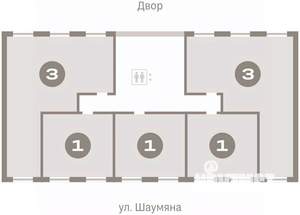 1-к квартира, вторичка, 37м2, 3/7 этаж