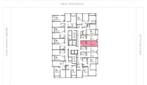 Студия квартира, вторичка, 28м2, 10/25 этаж