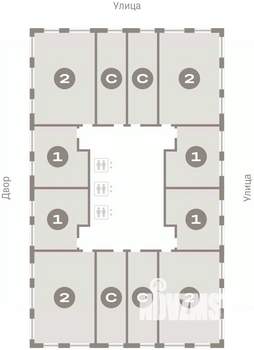 Студия квартира, вторичка, 33м2, 11/25 этаж