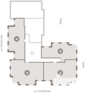 2-к квартира, вторичка, 99м2, 2/24 этаж